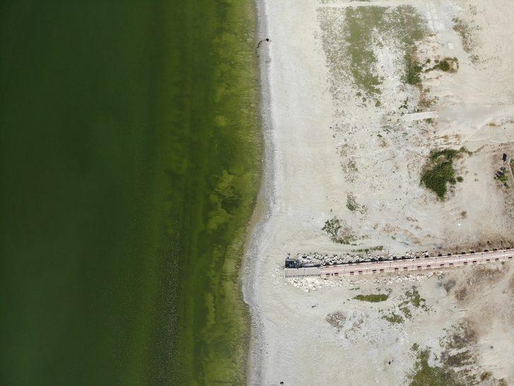 Burdur Gölü'nde alg patlaması endişeye neden oldu G1