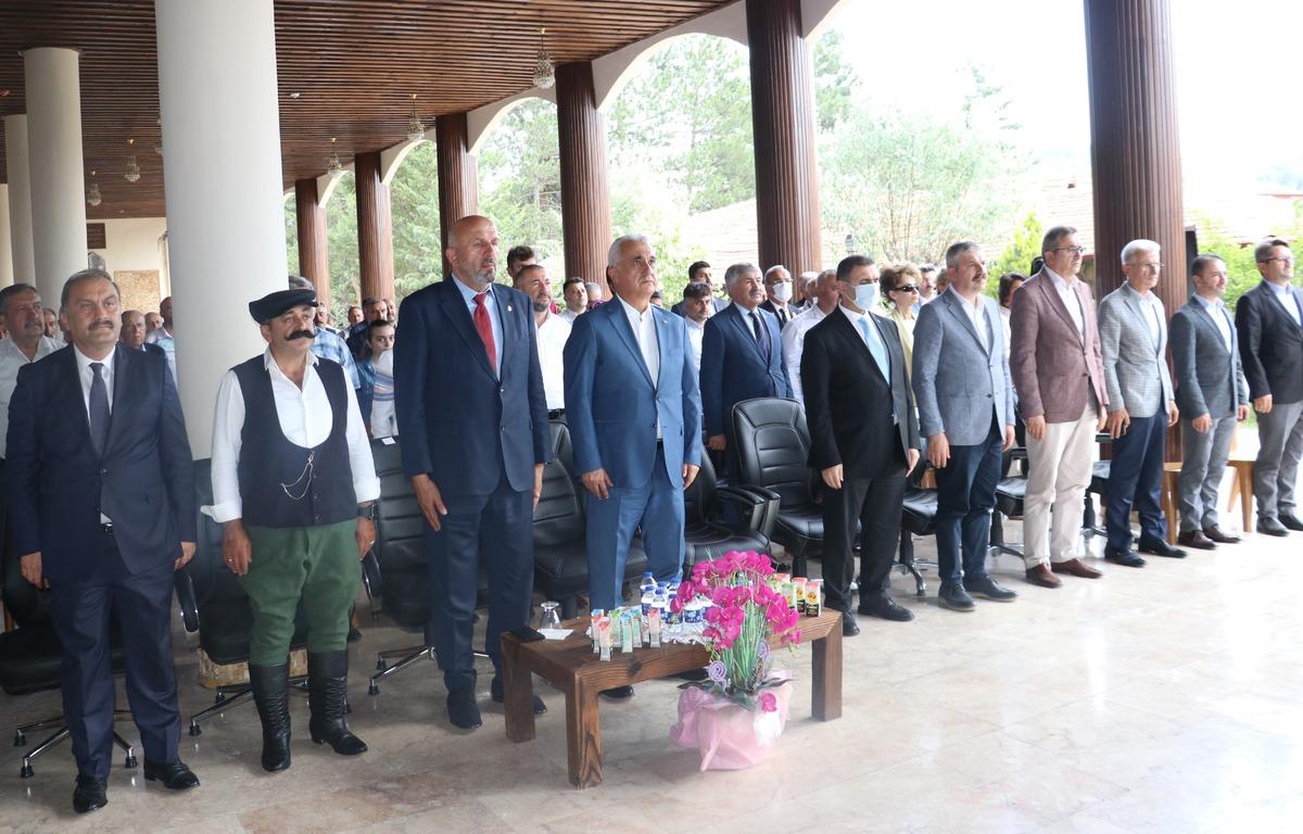Kastamonu'da "Muhtarlar Gelişiyor Kastamonu Değişiyor" projesinin a&ccedil;ılışı yapıldı