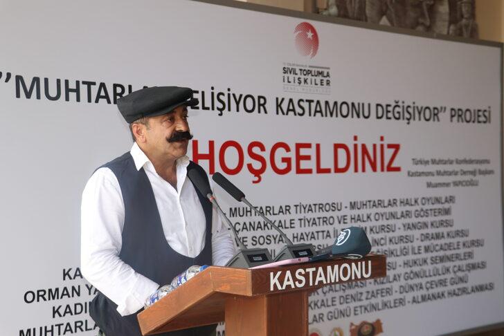 Kastamonu'da "Muhtarlar Gelişiyor Kastamonu Değişiyor" projesinin açılışı yapıldı G3