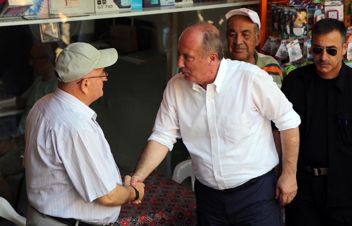 Memleket Partisi Genel Başkanı İnce Muğla'da temaslarda bulundu