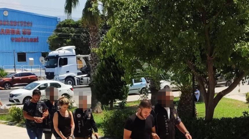 Muğla'da uyuşturucu operasyonunda 3 zanlı tutuklandı