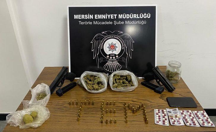 Mersin'de eylem hazırlığında oldukları değerlendirilen 2 PKK'lı terörist yakalandı G4