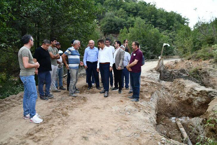 Karabük'te selde zarar gören alanlarda onarım sürüyor G5