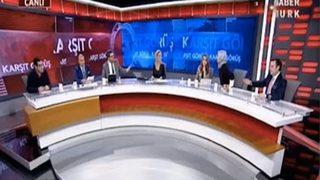 Enver Aysever 'Kabataş' dedi, yazarlar stüdyoyu terk etti