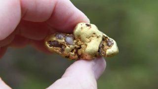 Nehirde yüzerken eline çarptı! Dünyanın en büyük altın parçası olduğunu öğrendiğinde şaşırdı kaldı