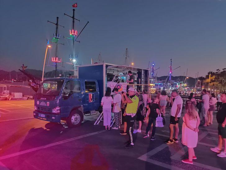 Muğla'da jandarmadan simülatörlü trafik eğitimi G3