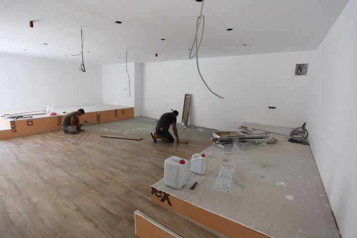 Bodrumspor'un maçlarını oynayacağı ilçe stadında çalışmalar sürüyor G2