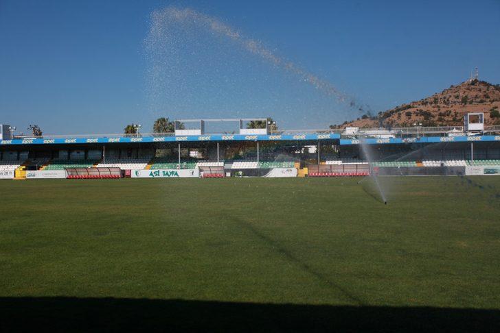 Bodrumspor'un maçlarını oynayacağı ilçe stadında çalışmalar sürüyor G5