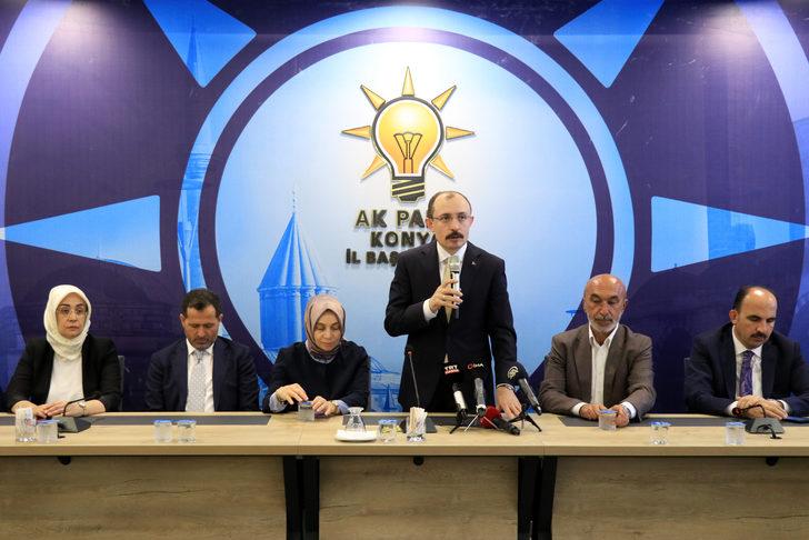 Ticaret Bakanı Muş, AK Parti Konya İl Başkanlığını ziyaretinde konuştu: G1