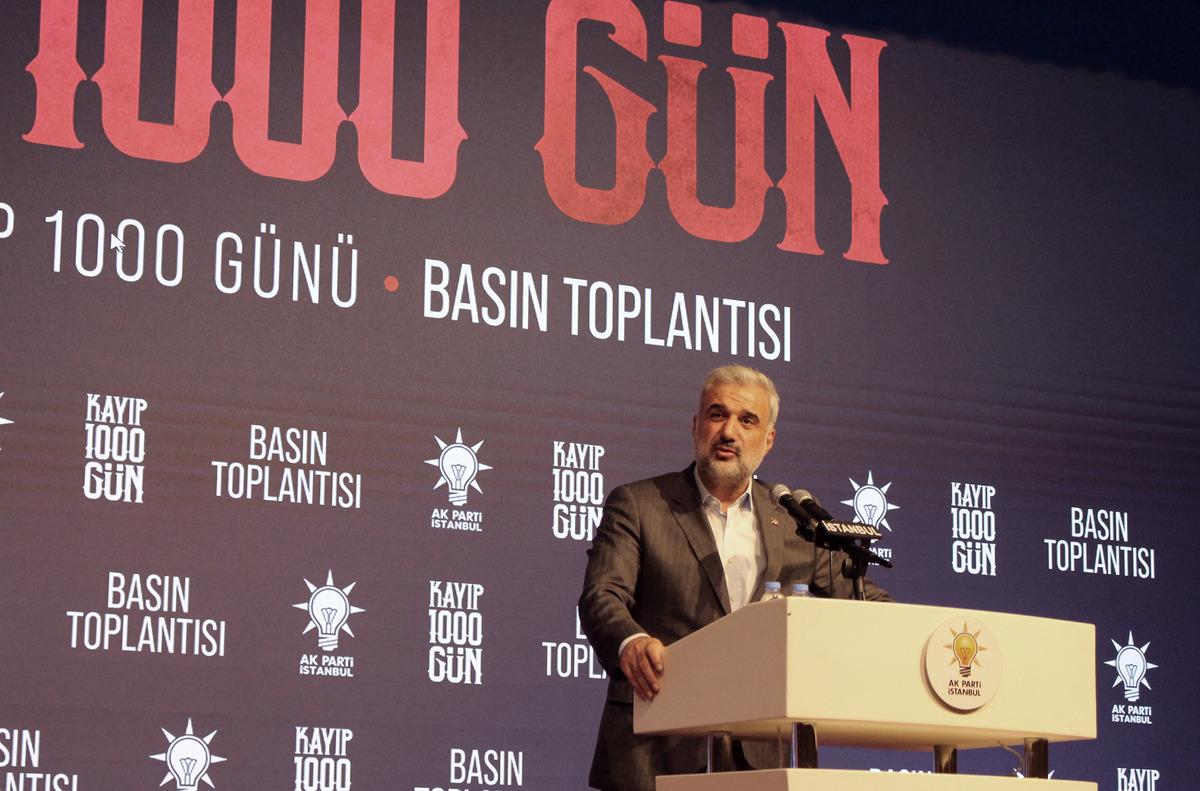 AK Parti İstanbul İl Başkanlığı "İstanbul'un Kayıp 1000 G&uuml;n&uuml;" toplantısı d&uuml;zenledi