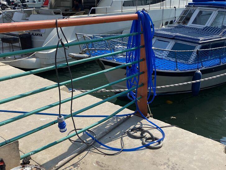 Alanya'da bakım yaptığı teknede elektrik akımına kapılan kişi öldü G3