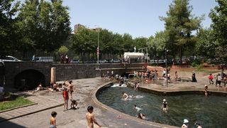 Güneydoğu kavurucu sıcakların etkisinde