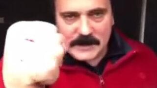 Kendini 'mehdi' ilan eden Tuncer Çiftçi'nin yeni videosu ortaya çıktı: Sana çekme demedim mi lan!