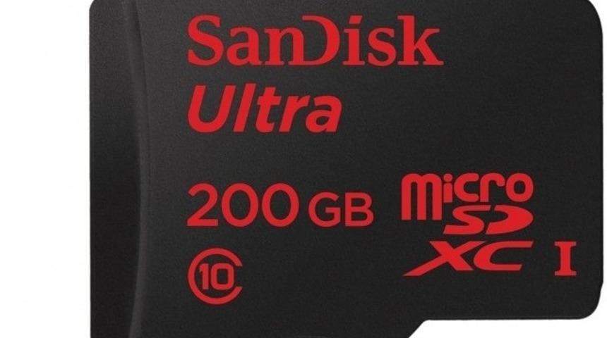 Sandisk 200 GB Micro SD artık daha ucuz