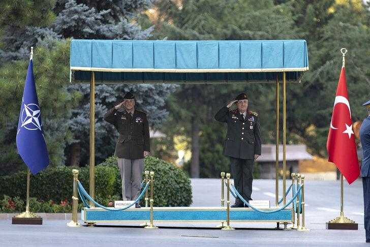 Genelkurmay Başkanı Orgeneral Güler, NATO Avrupa Müttefik Yüksek Komutanı Orgeneral Cavoli ile görüştü G1