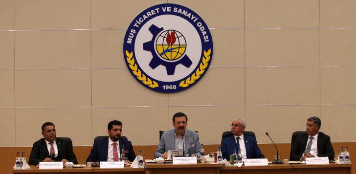 TOBB Başkanı Hisarcıklıoğlu, Muş'ta istişare toplantısında konuştu: G5