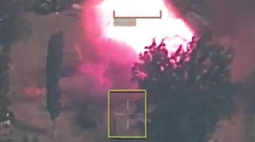 Azerbaycan "Kısas" operasyonu düzenledi: Görüntüler nefes kesti... Hedefler böyle vuruldu!