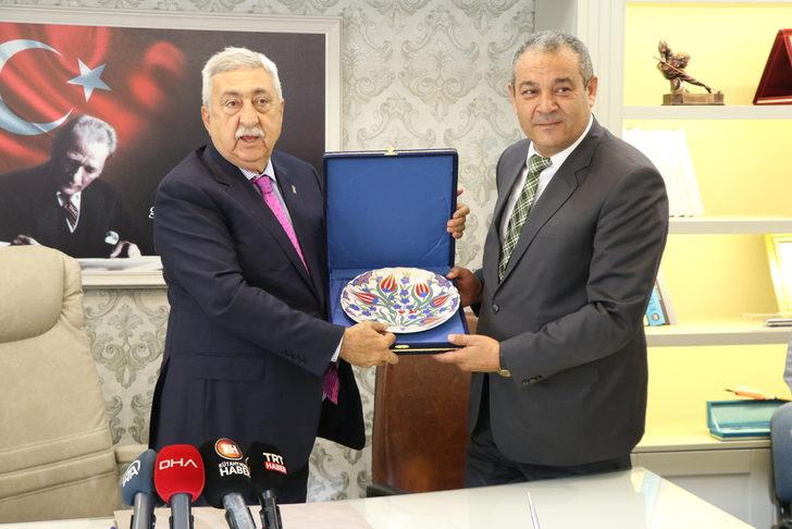 TESK Genel Başkanı Palandöken'den, Kütahya Esnaf ve Sanatkarlar Odaları Birliğine ziyaret G4