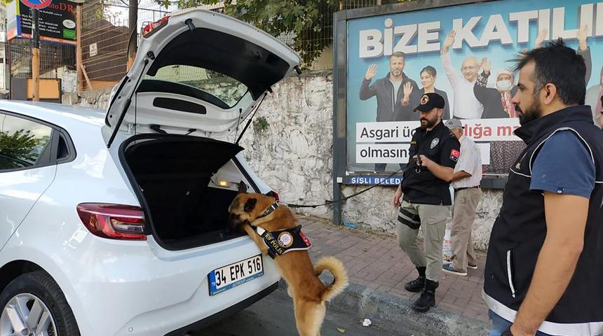 Şişli'de asayiş denetimi