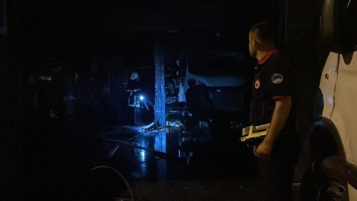 Kayseri'de tamirhanede çıkan yangın söndürüldü G4