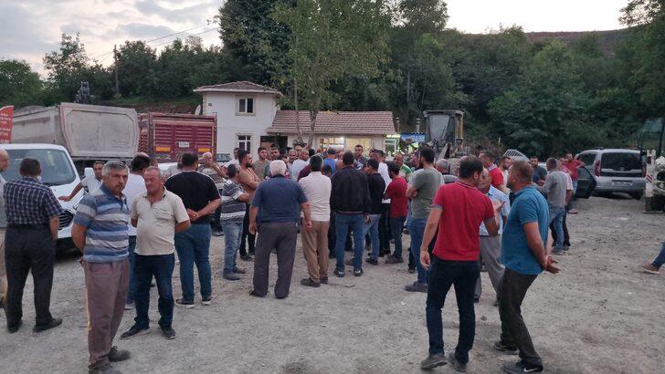 Düzce'de çimento fabrikası eylemi G3