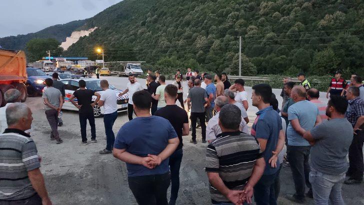 Düzce'de çimento fabrikası eylemi G5