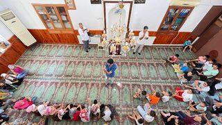 Adıyaman'da Kur'an kursu öğrencileri işaret dili öğreniyor