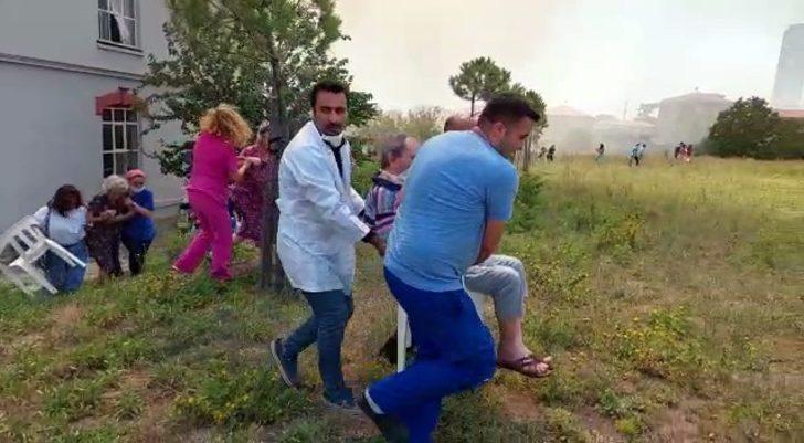 SON DAKİKA | İstanbul'daki Balıklı Rum Hastanesi'nde yangın çıktı! Büyük panik hastalar böyle taşındı G5