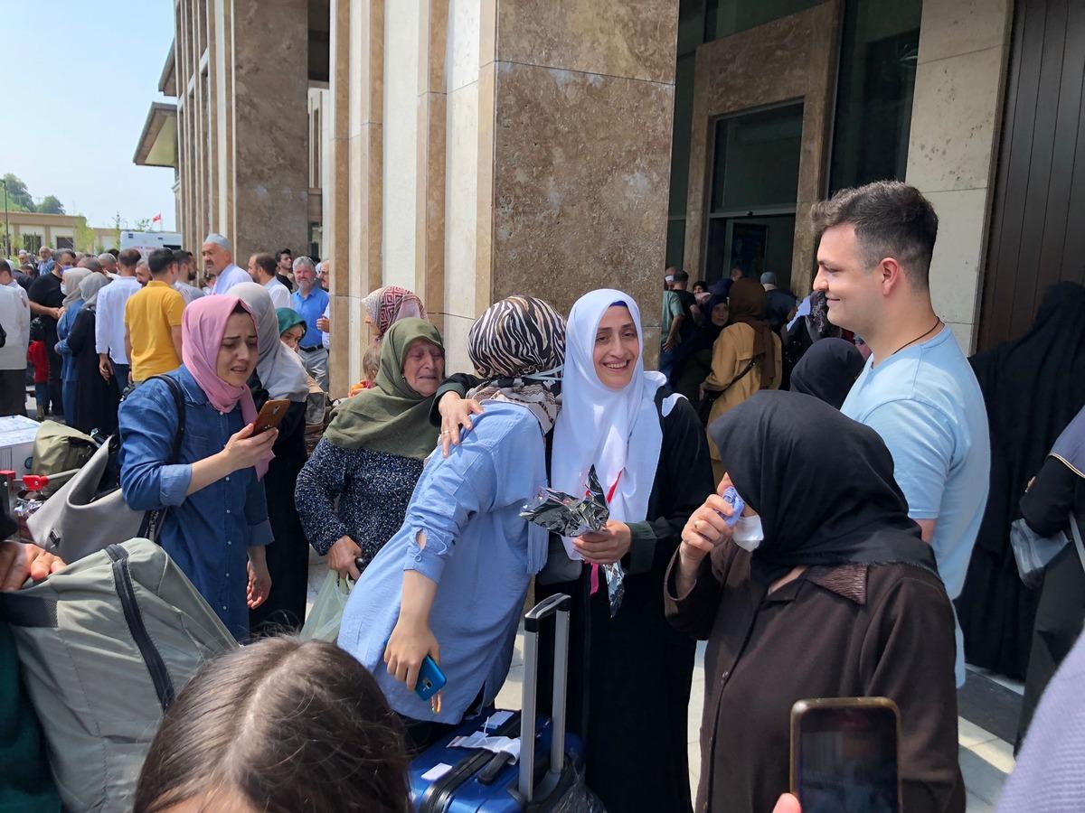 Rizeli hacılar yurda d&ouml;nd&uuml;