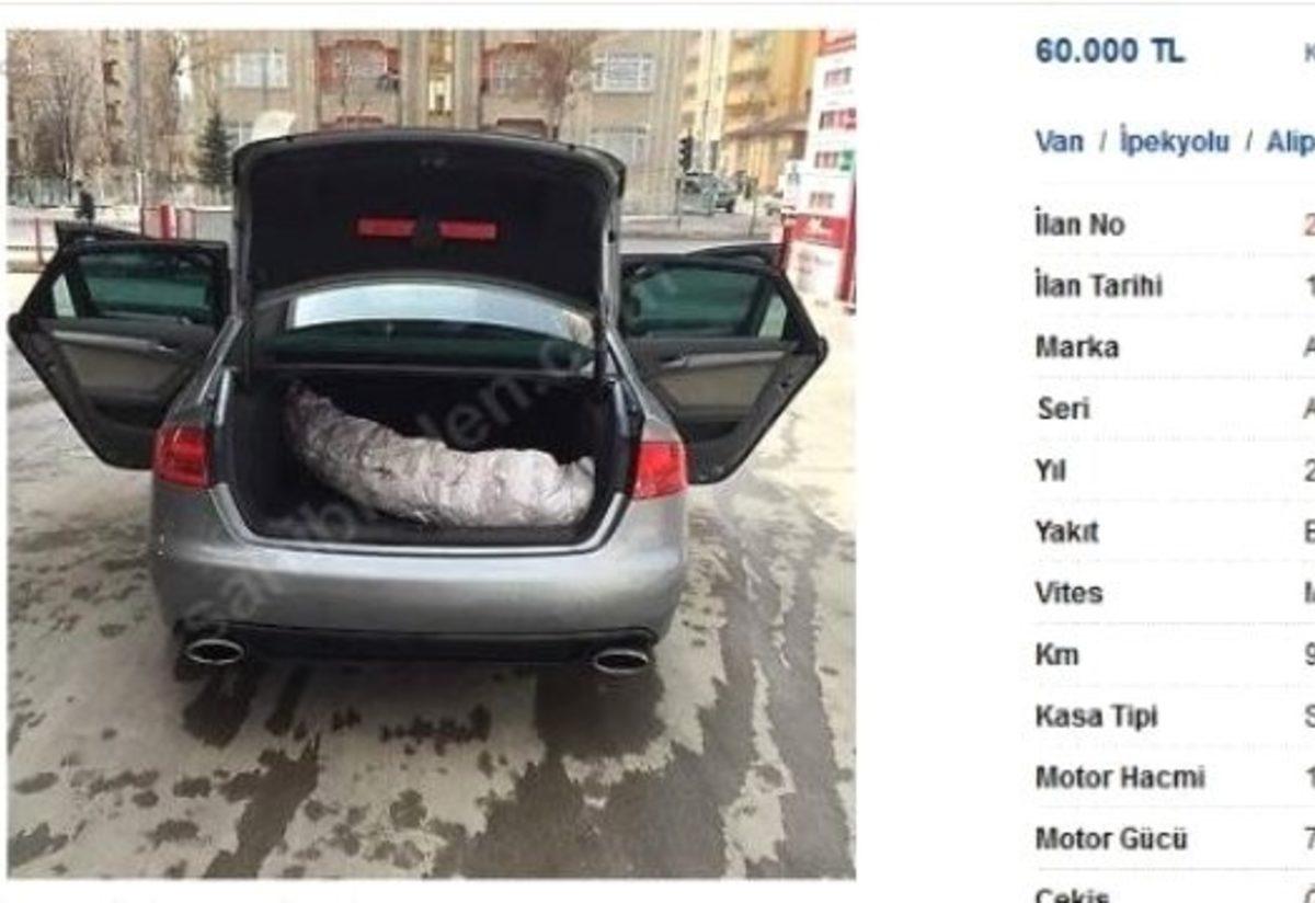 sahibinden satilik audi a4 icin hayret ettiren teklif son dakika haberler