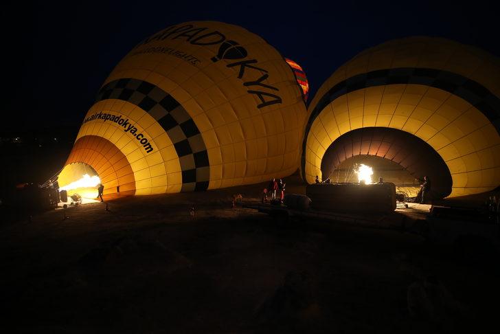 Kapadokya'da balon turlarına 7 ayda 327 bin 859 turist katıldı G3