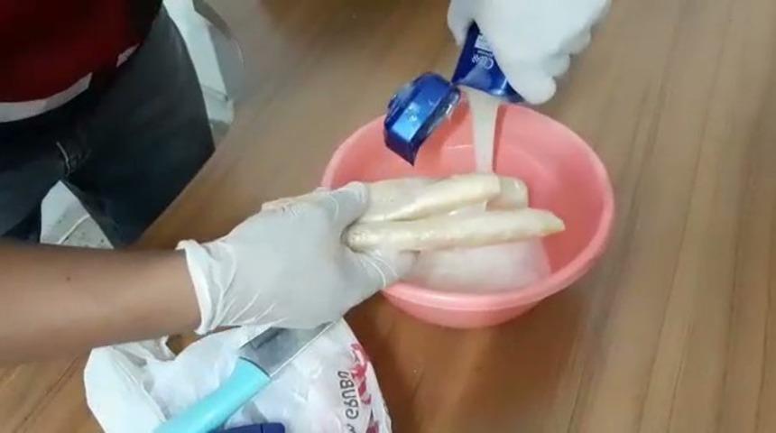 Elazığ'da şampuan kutusunda esrar ele geçirildi