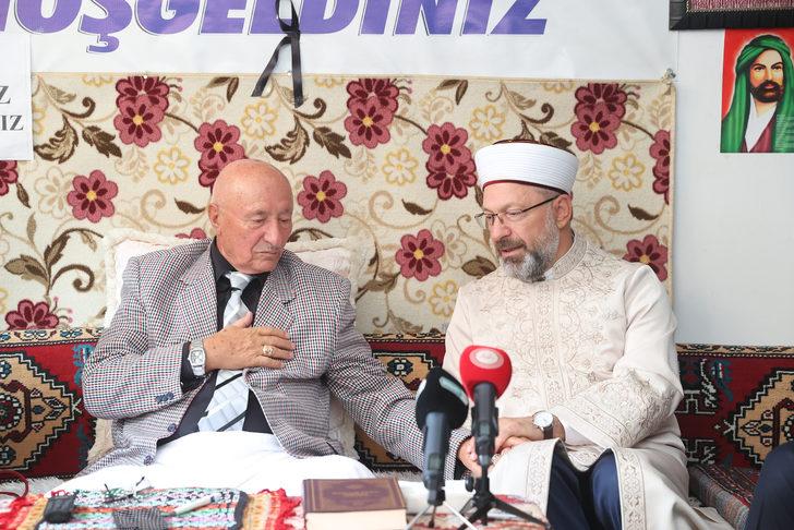 Diyanet İşleri Başkanı Erbaş, saldırıya uğrayan Şah-ı Merdan Cemevi'ni ziyaret etti G2