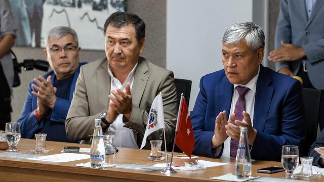 Kazakistan heyeti Akkuyu NGS sahasını ziyaret etti