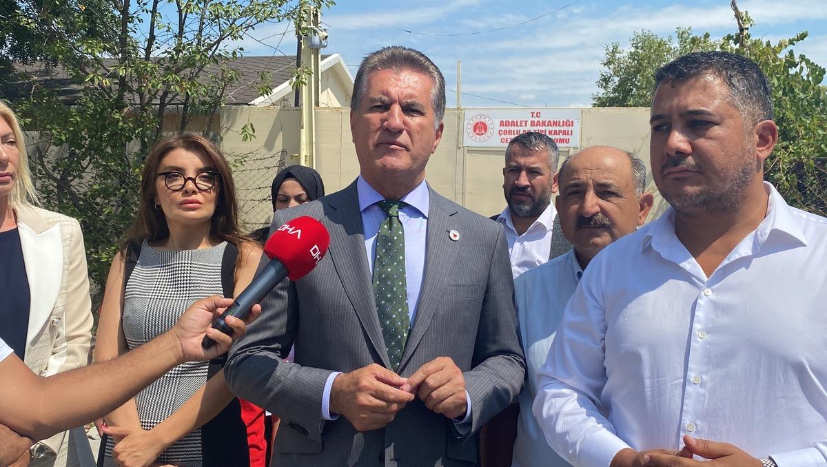 TDP Genel Başkanı Sarıg&uuml;l, Tekirdağ'da "af" &ccedil;ağrısını yineledi