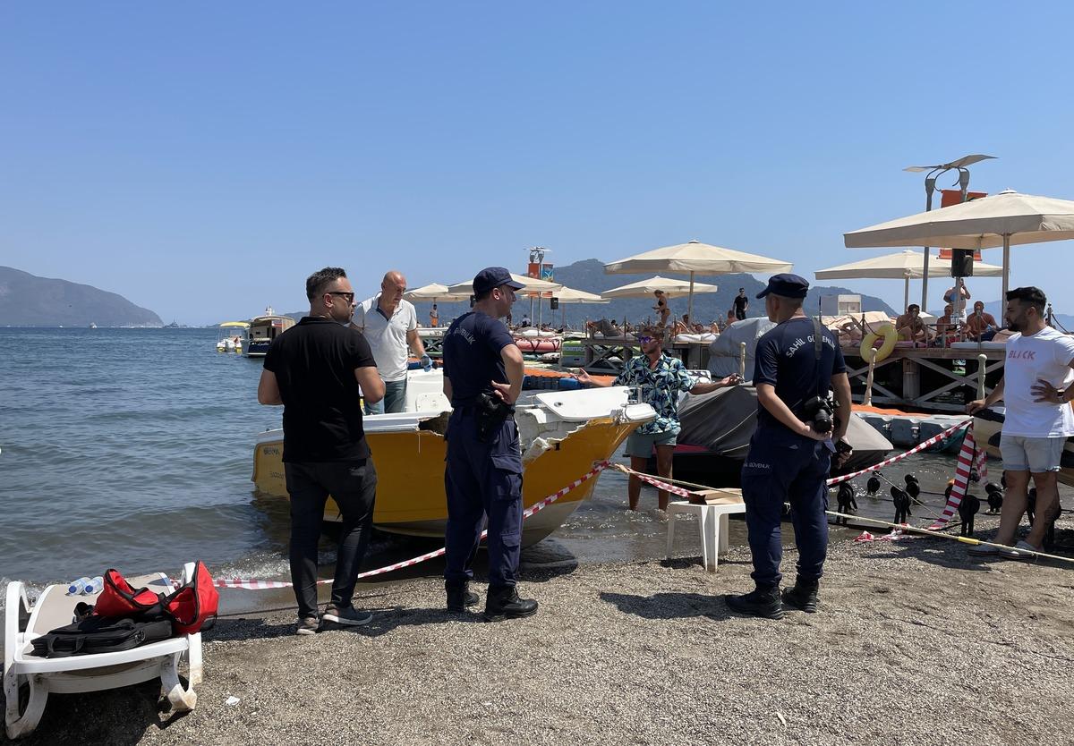 Muğla&rsquo;da teknelerin &ccedil;arpışması sonucu 1 kişi &ouml;ld&uuml;, 5 kişi yaralandı