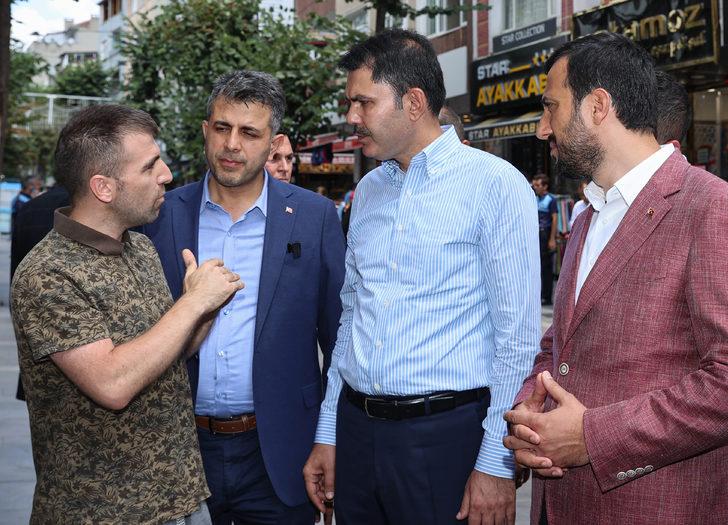 Çevre, Şehircilik ve İklim Değişikliği Bakanı Kurum, Bağcılar'da vatandaşlara hitap etti: G5