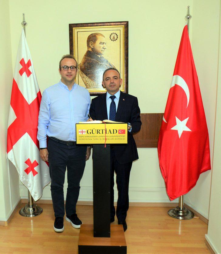 Ardahan Valisi Öner, Türkiye'nin Tiflis Büyükelçisi Orbay’ı ziyaret etti G4