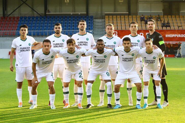 Konyaspor, Vaduz deplasmanında 88'de beraberliği kaptı! Tur rövanşa kaldı...