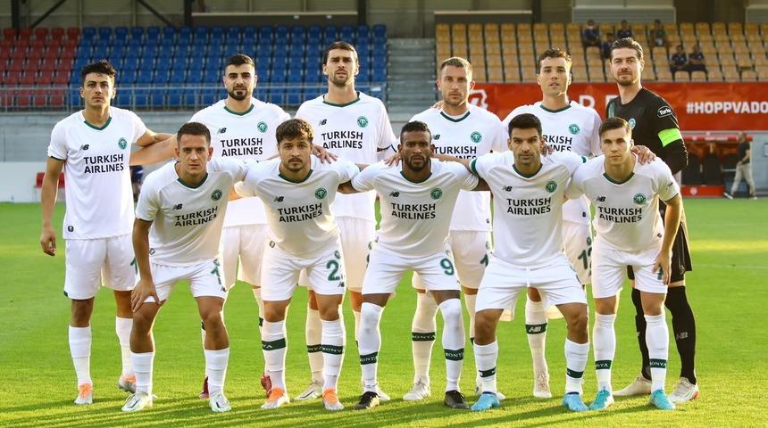 Konyaspor, Vaduz deplasmanında 88'de beraberliği kaptı! Tur rövanşa kaldı...