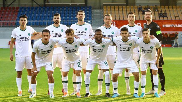 Konyaspor, Vaduz deplasmanında 88'de beraberliği kaptı! Tur rövanşa kaldı...