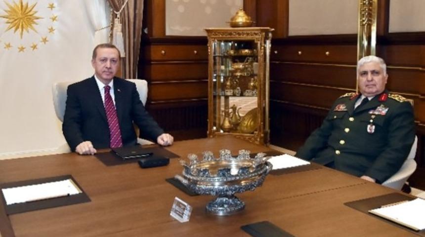 Cumhurbaşkanı'ndan Genelkurmay Başkanı'na ziyaret