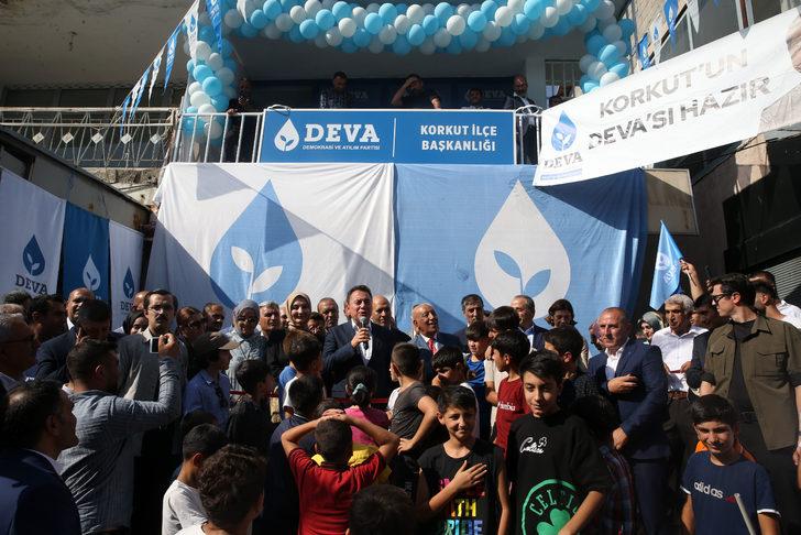 DEVA Partisi Genel Başkanı Babacan, Muş'ta parti binasının açılışına katıldı G3