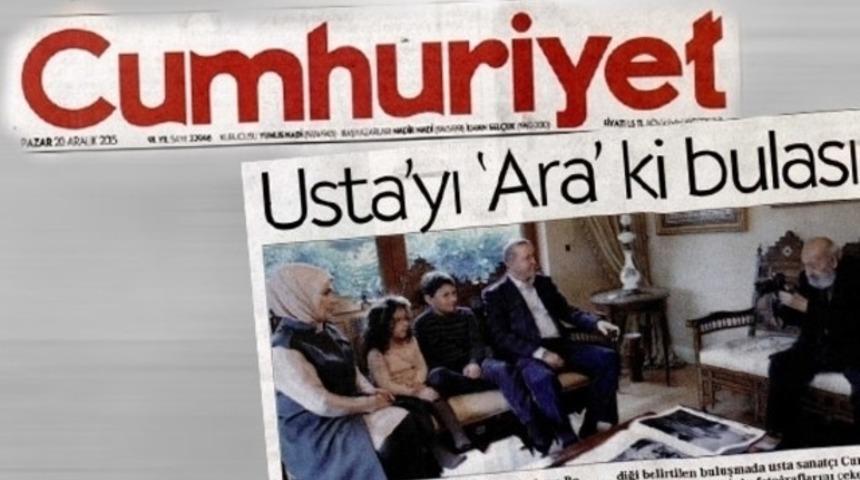 Cumhuriyet, Ara Güler'den özür diledi: Kamplaşma tuzağına biz de düştük