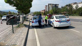 Karabük'te halk otobüsüyle hafif ticari araç çarpıştı, bir yolcu yaralandı