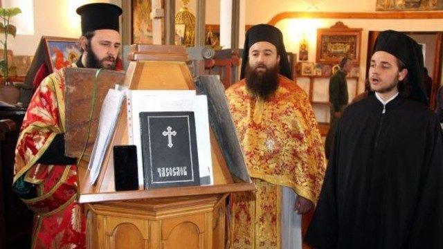 Edirne’de Bulgar kilisesinde isim günü ayini