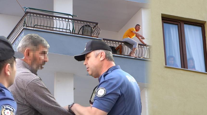 Yer: Aksaray! İlk önce 'Atla geber' dedi, sonra da polisten silah istedi