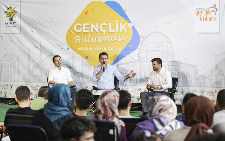 Çevre, Şehircilik ve İklim Değişikliği Bakanı Kurum, Bağcılar'da gençlerle buluşmada konuştu: G1