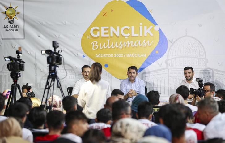 Çevre, Şehircilik ve İklim Değişikliği Bakanı Kurum, Bağcılar'da gençlerle buluşmada konuştu: G2