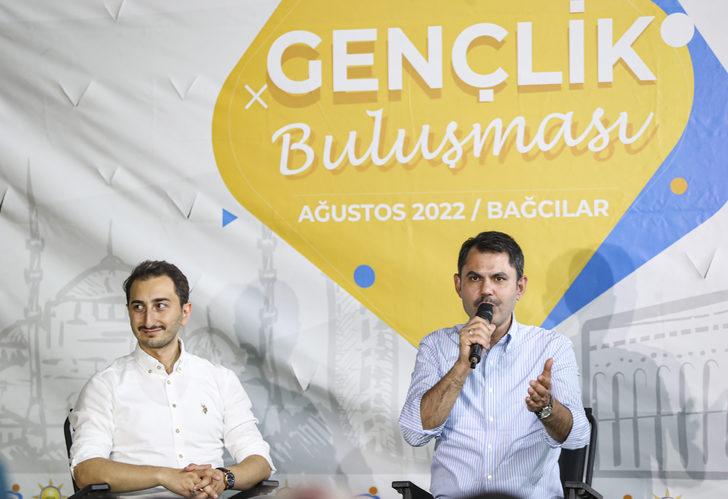 Çevre, Şehircilik ve İklim Değişikliği Bakanı Kurum, Bağcılar'da gençlerle buluşmada konuştu: G4